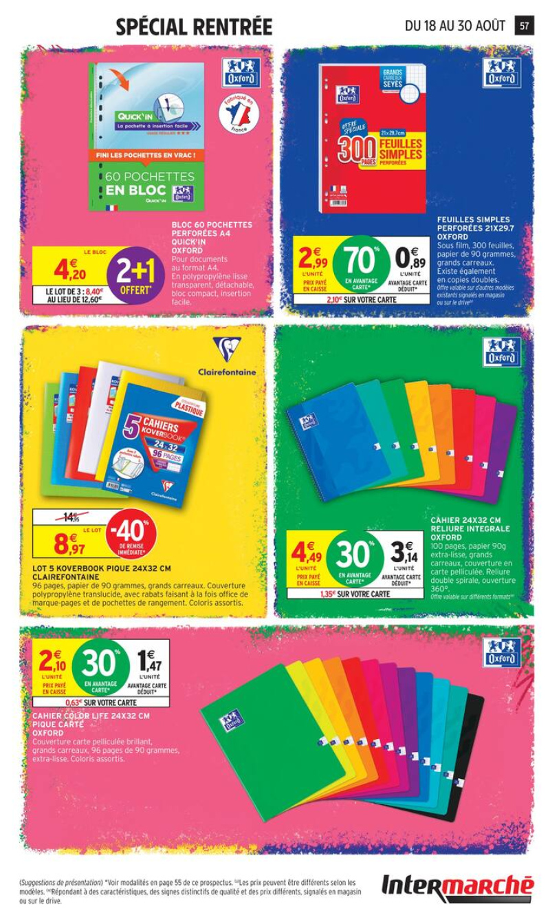 Intermarché Hyper catalogue du 18/08 au 31/08/2026 – page 57