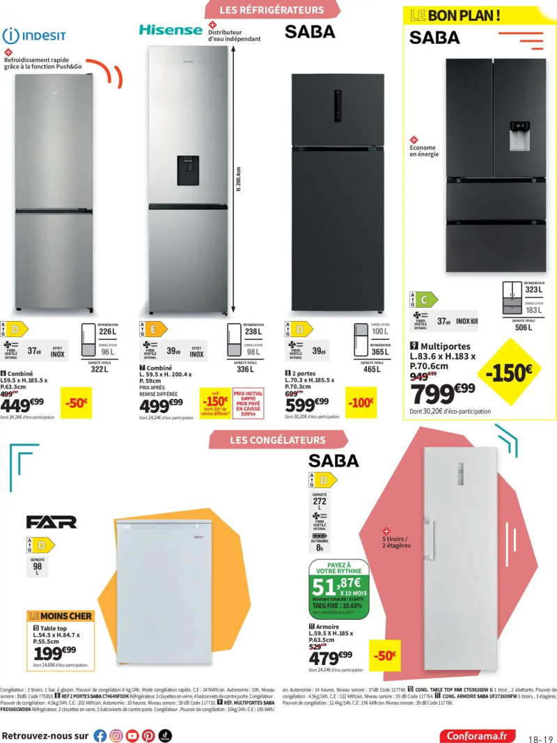 Conforama catalogue du 04/08 – page 19