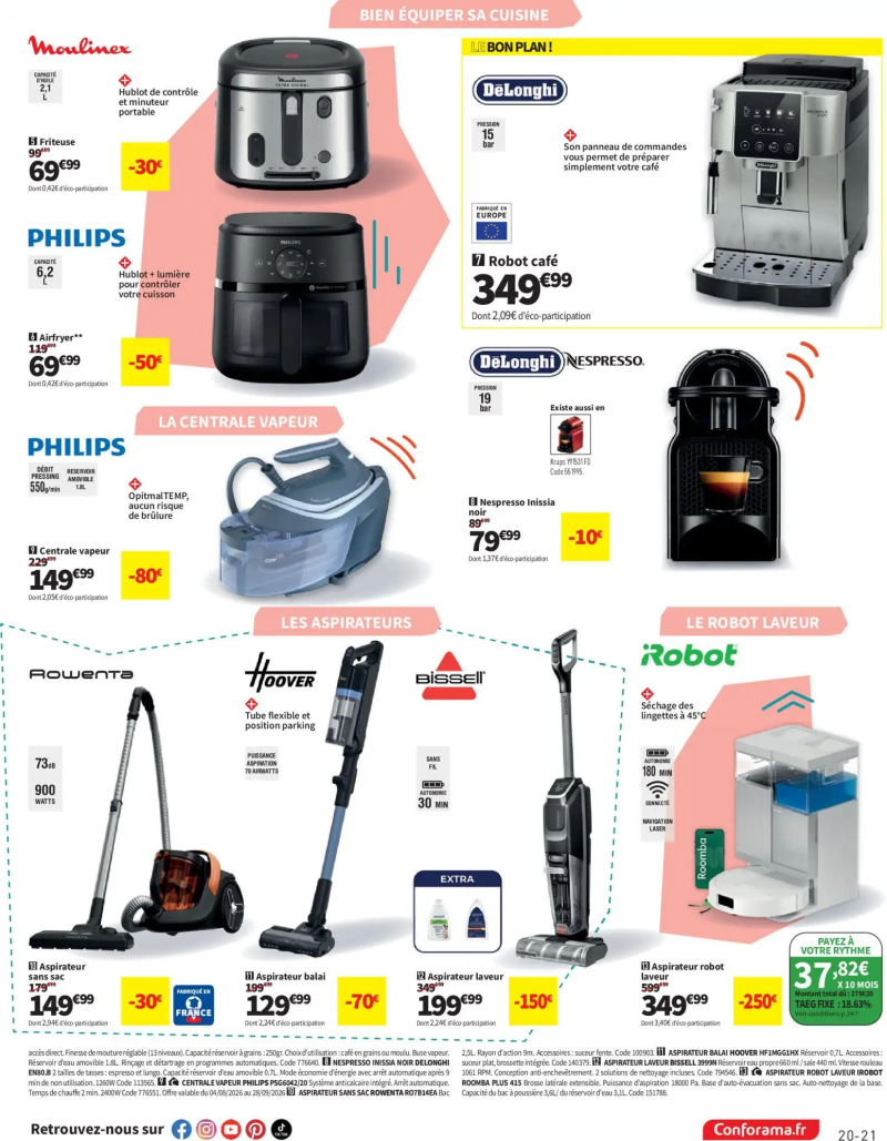 Conforama catalogue du 04/08 – page 21