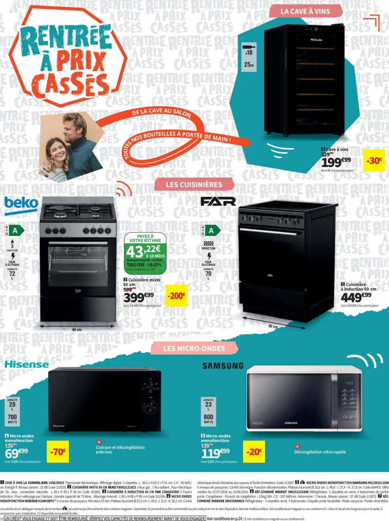 Conforama catalogue du 04/08 – page 18