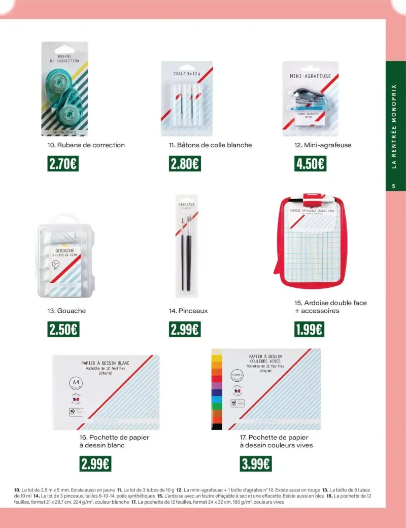 Monoprix catalogue du 04/08 – page 5