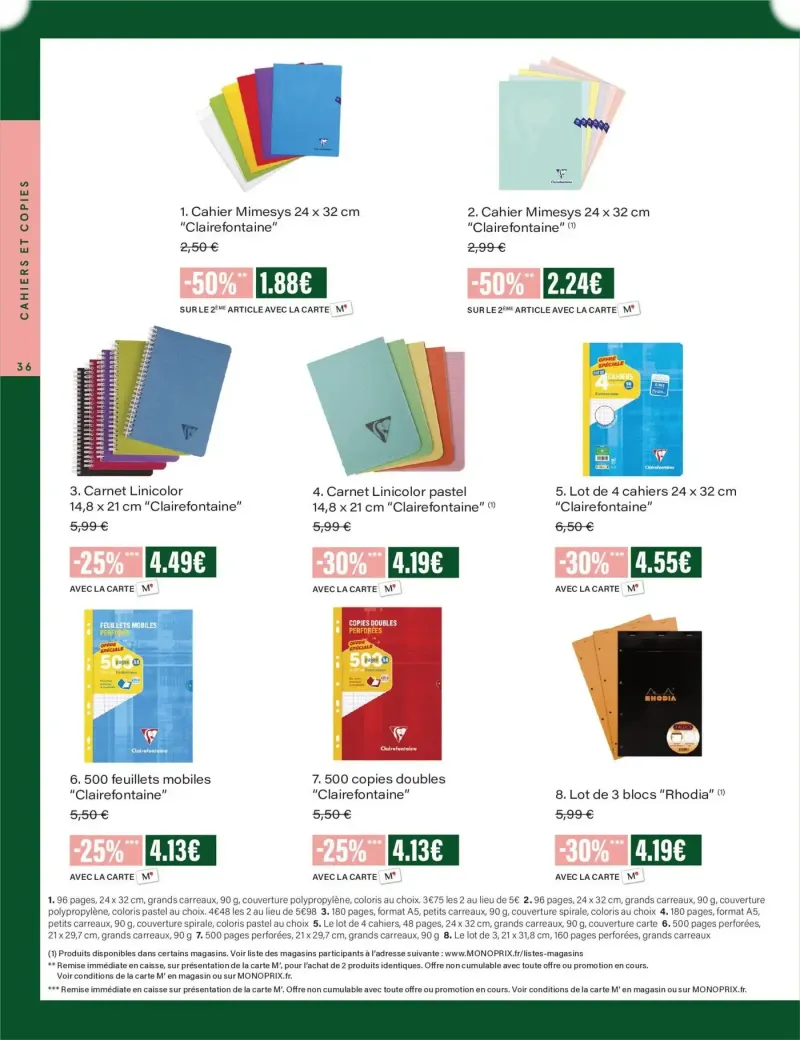 Monoprix catalogue du 04/08 – page 36