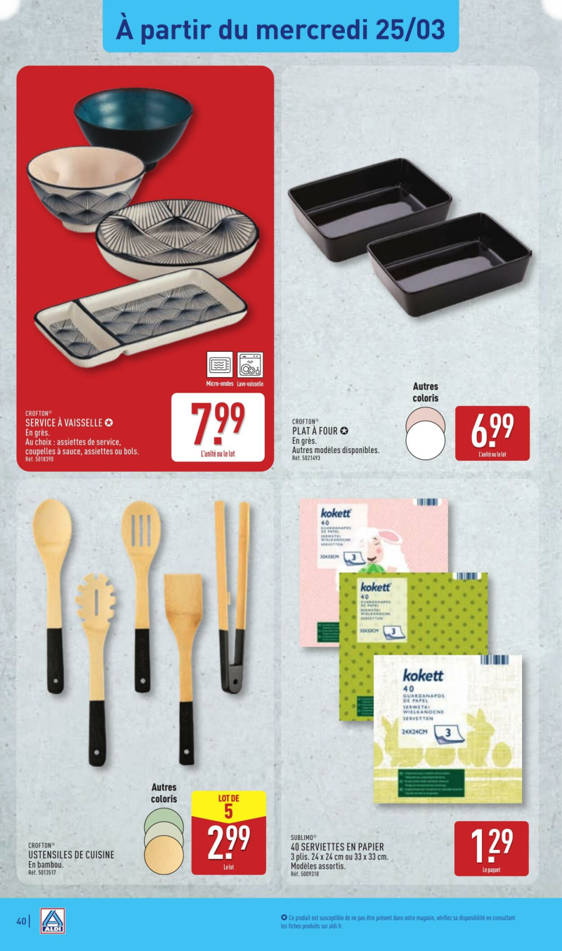 Aldi catalogue du 17/03 au 24/03/2026 – page 42