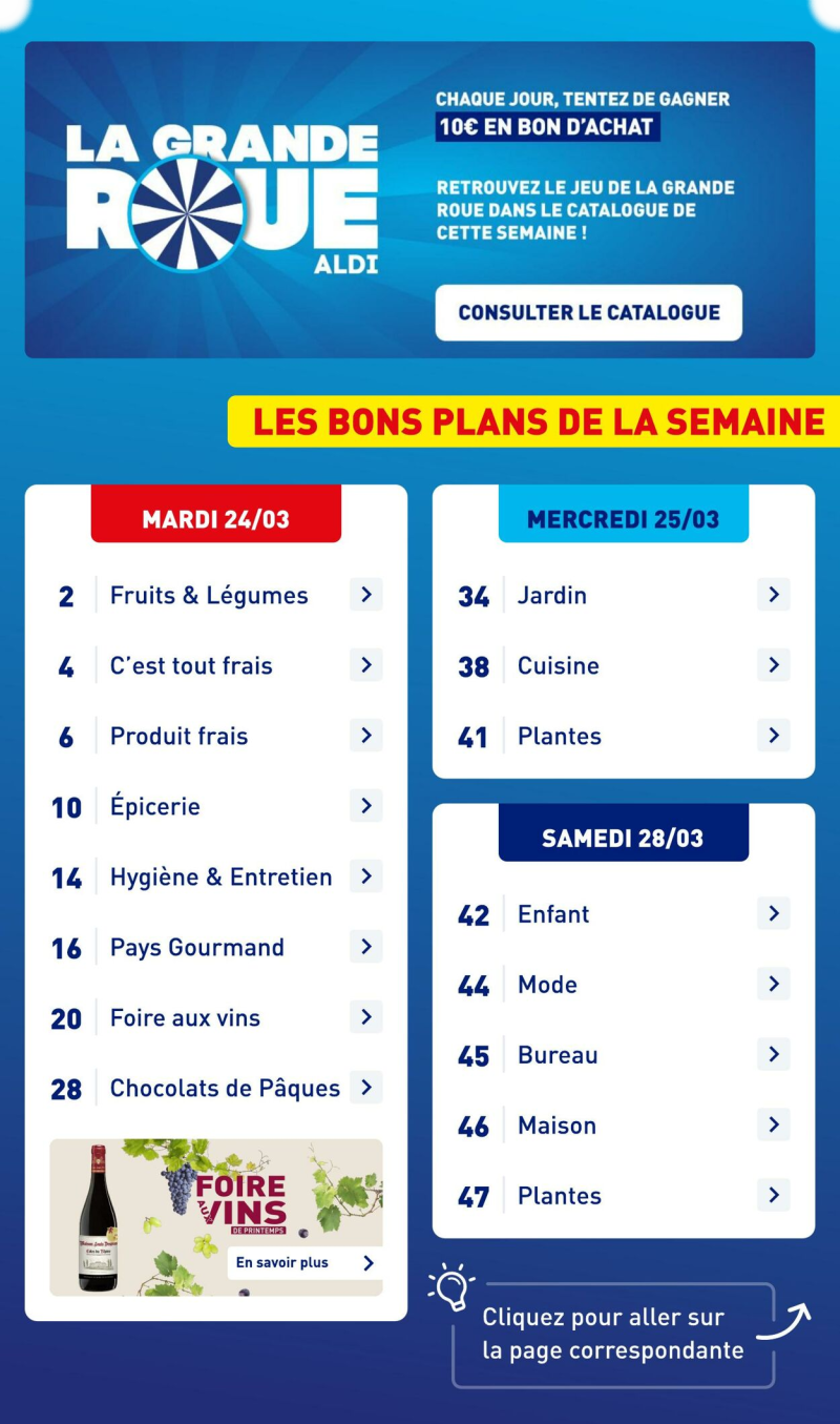 Aldi catalogue du 17/03 au 24/03/2026 – page 3