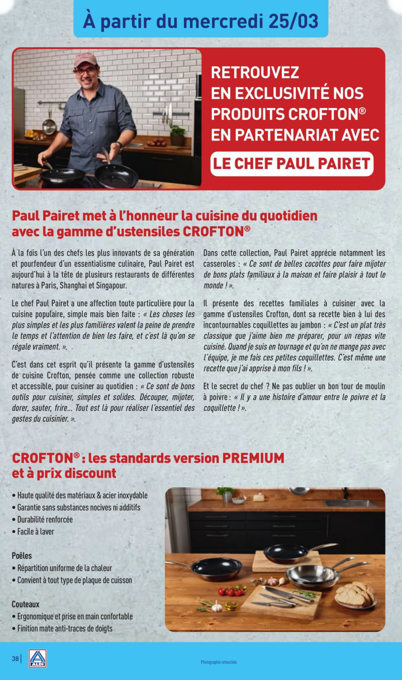Aldi catalogue du 17/03 au 24/03/2026 – page 40