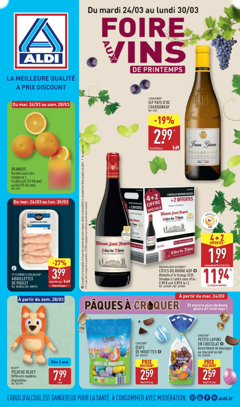 Aldi catalogue du 17/03 au 24/03/2026 – page 1