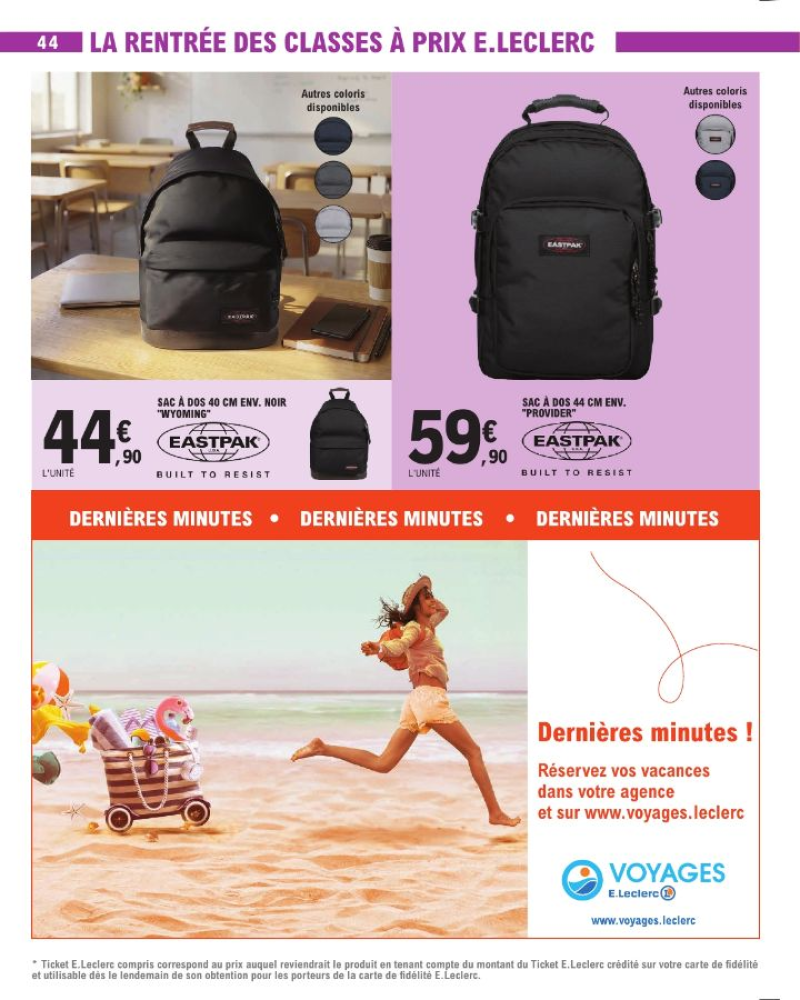 E.Leclerc catalogue du 18/08 au 30/08/2026 – page 44
