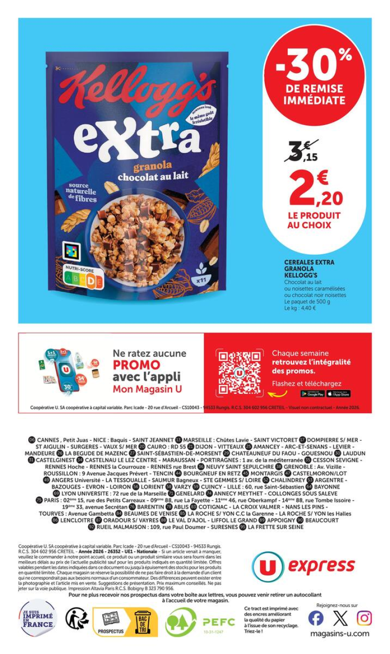 U Express catalogue du 18/08 au 31/08/2026 – page 14