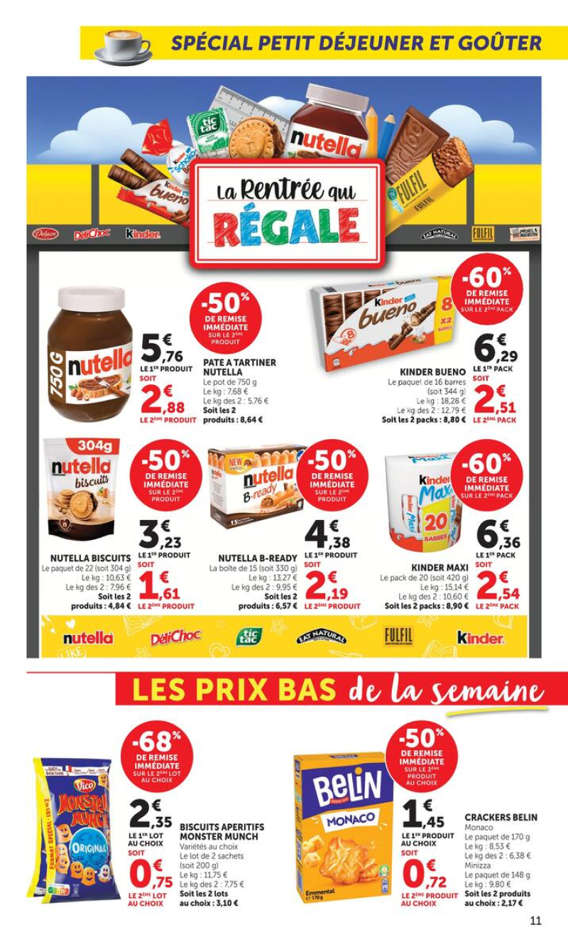 U Express catalogue du 18/08 au 31/08/2026 – page 11