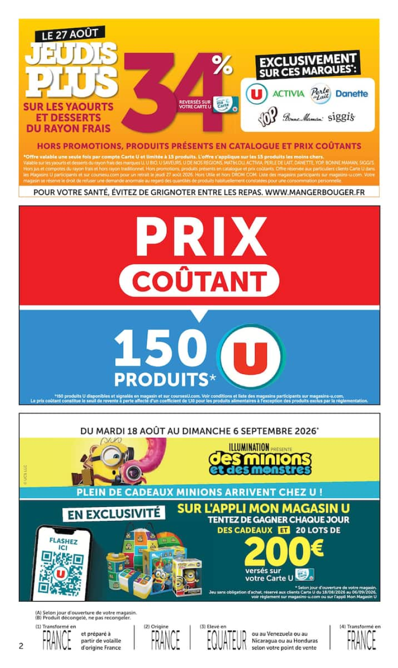 U Express catalogue du 18/08 au 31/08/2026 – page 2