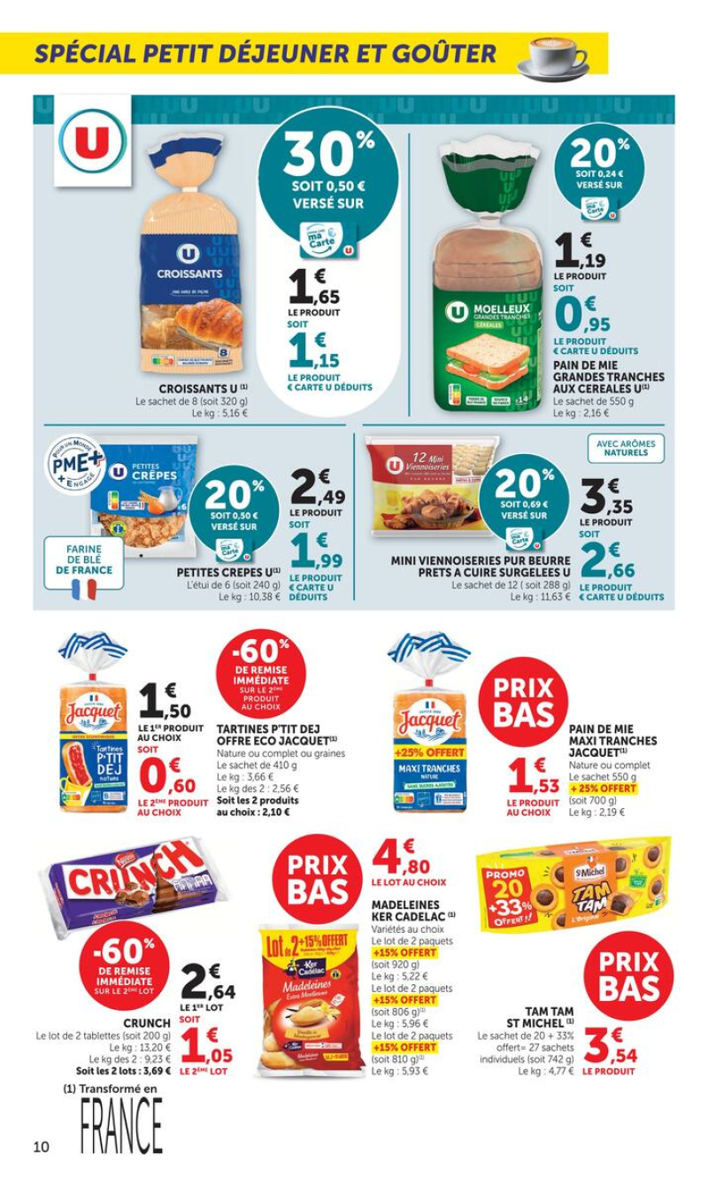 U Express catalogue du 18/08 au 31/08/2026 – page 10