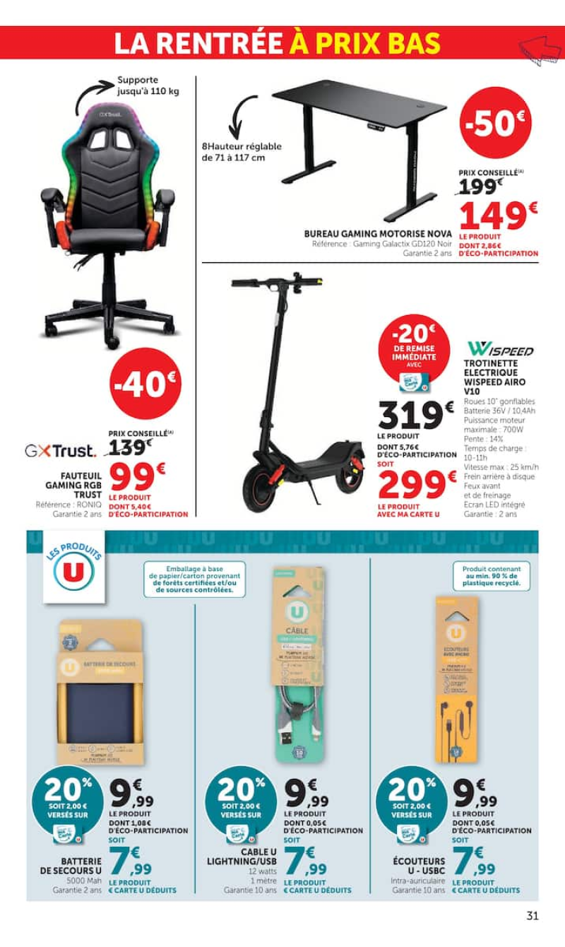 Super U catalogue du 18/08 au 07/09/2026 – page 31