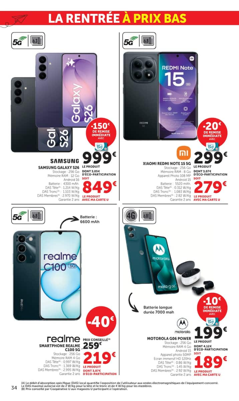 Super U catalogue du 18/08 au 07/09/2026 – page 34