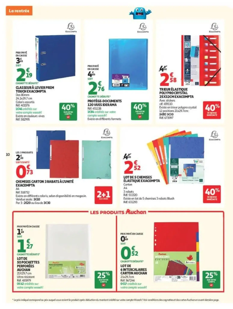 Auchan catalogue du 04/08 – page 10