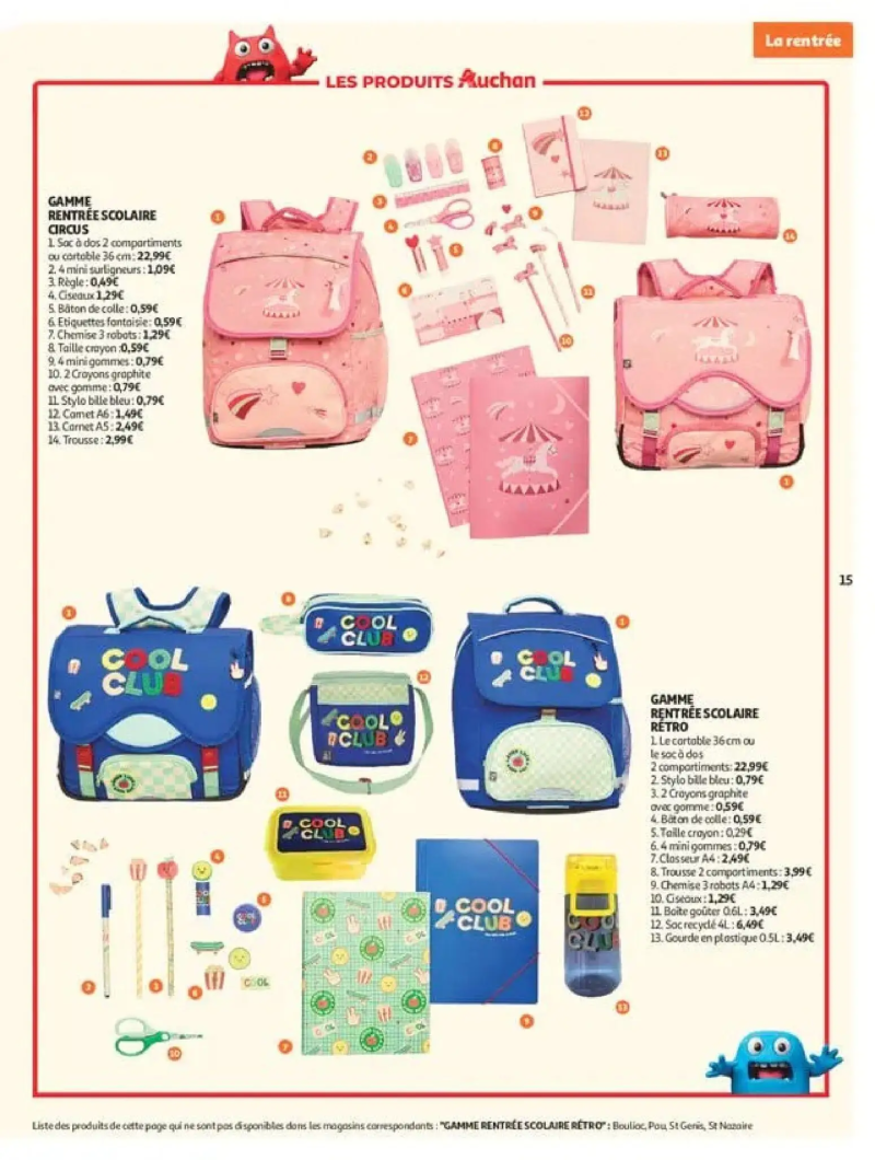 Auchan catalogue du 04/08 – page 15