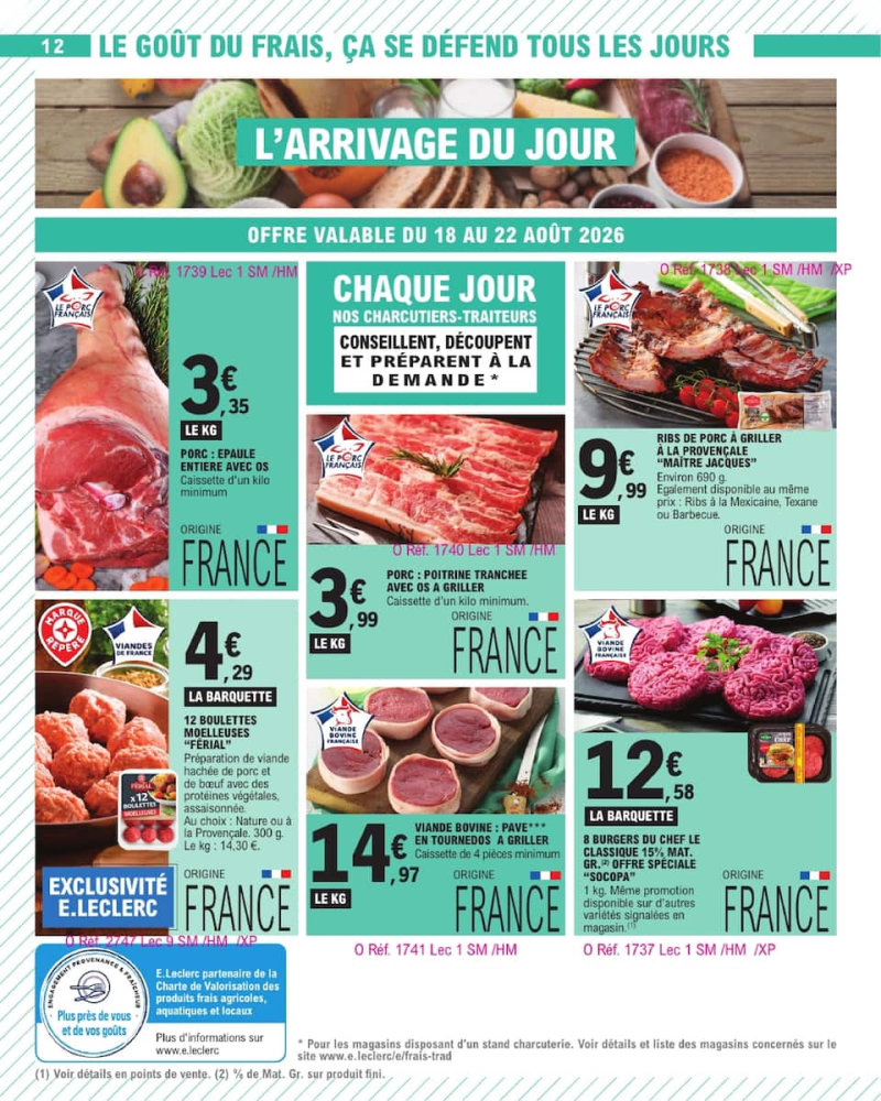 E.Leclerc catalogue du 18/08 au 30/08/2026 – page 12