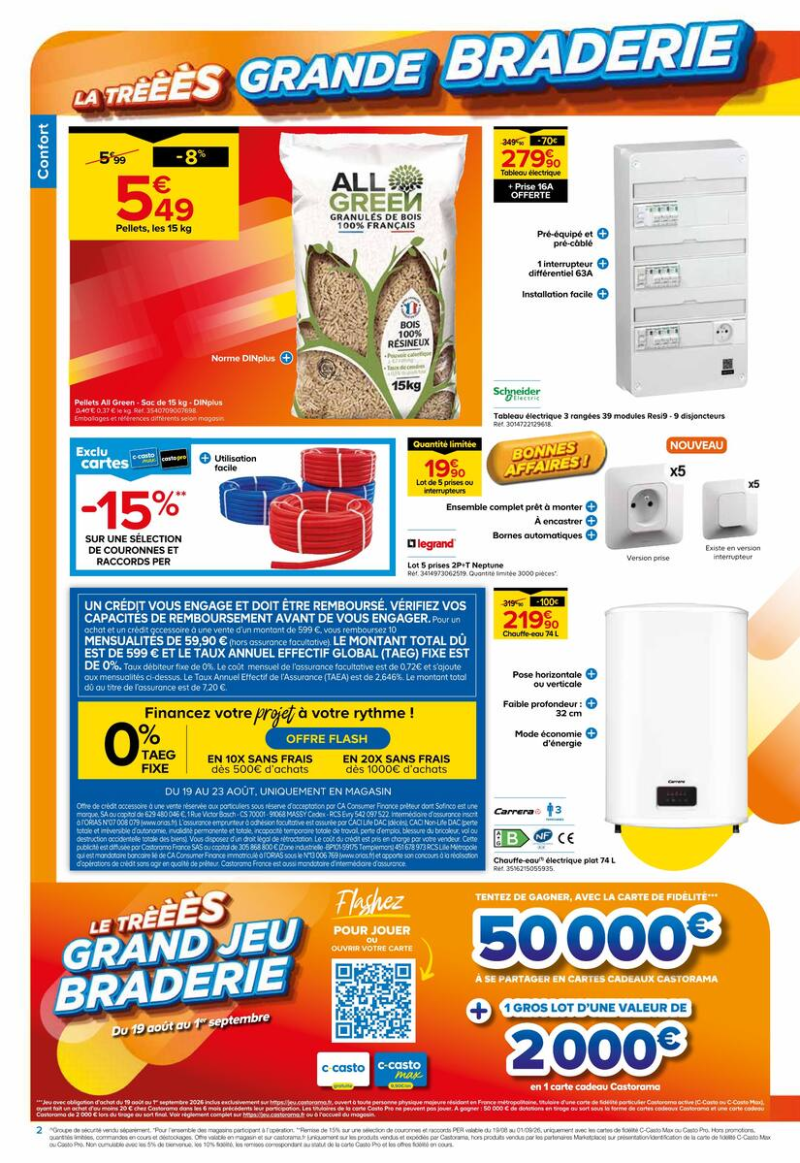 Castorama catalogue du 19/08 au 02/09/2026 – page 2