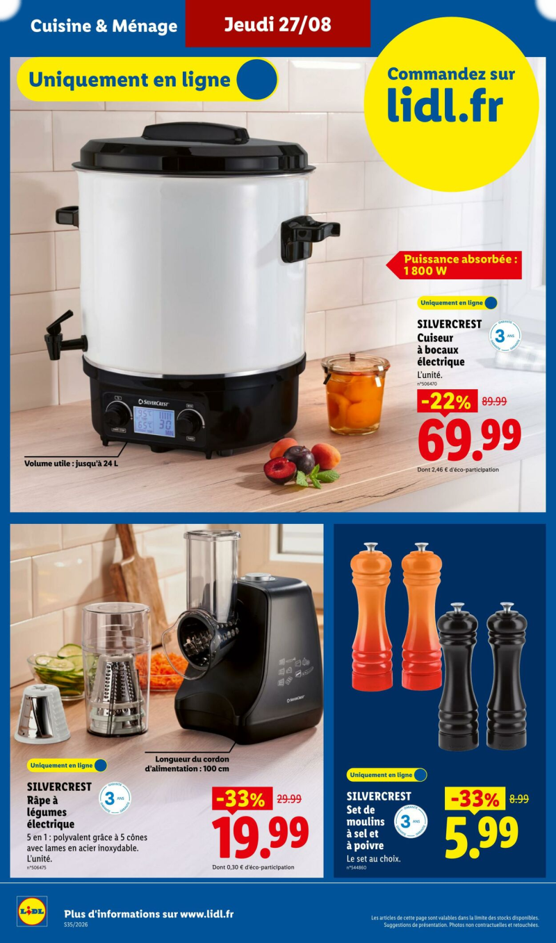 Lidl catalogue du 23/08 au 03/09/2026 – page 30
