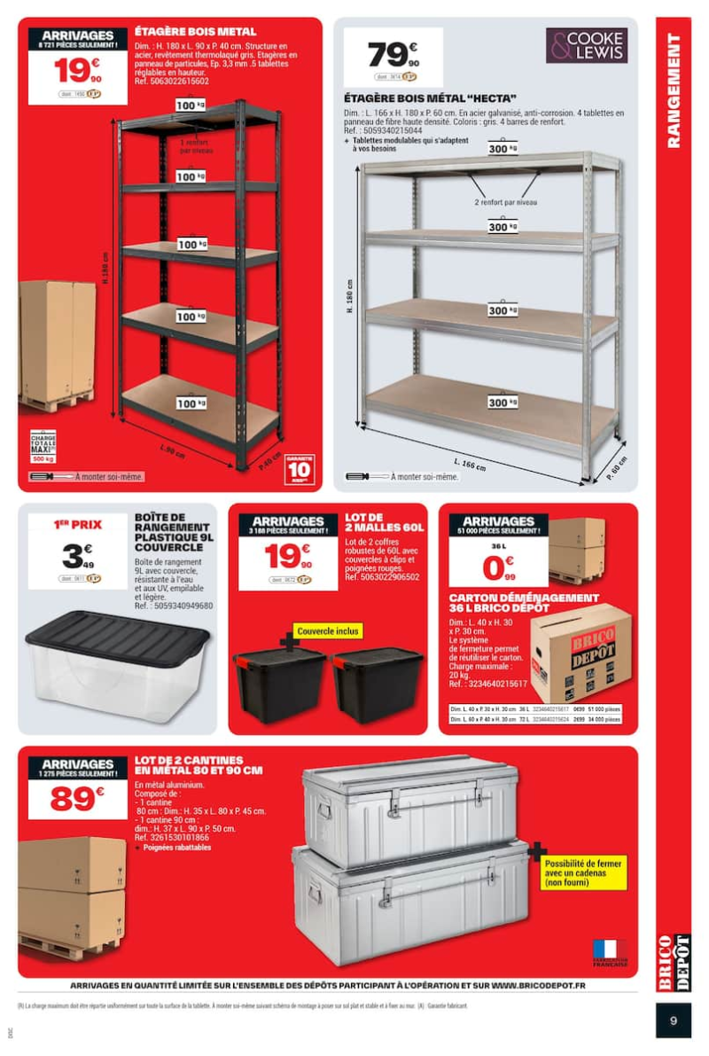 Brico Dépôt catalogue du 21/08 au 04/09/2026 – page 9