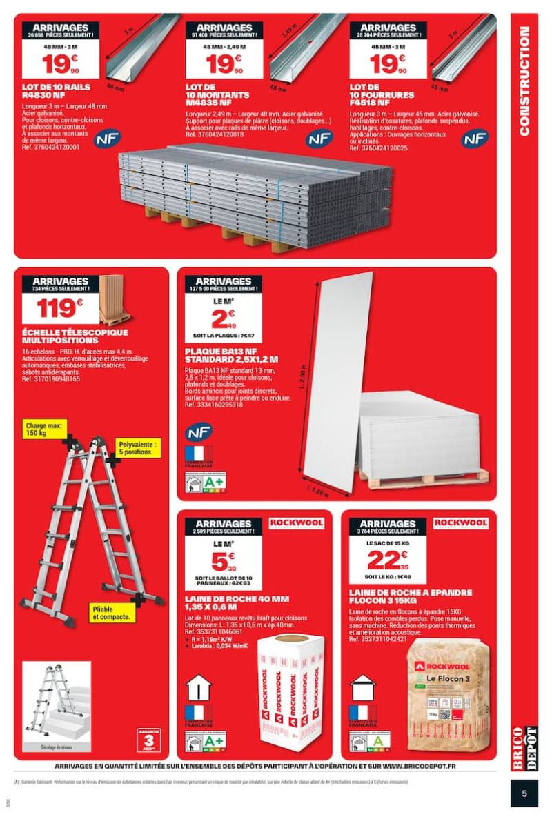 Brico Dépôt catalogue du 21/08 au 04/09/2026 – page 5