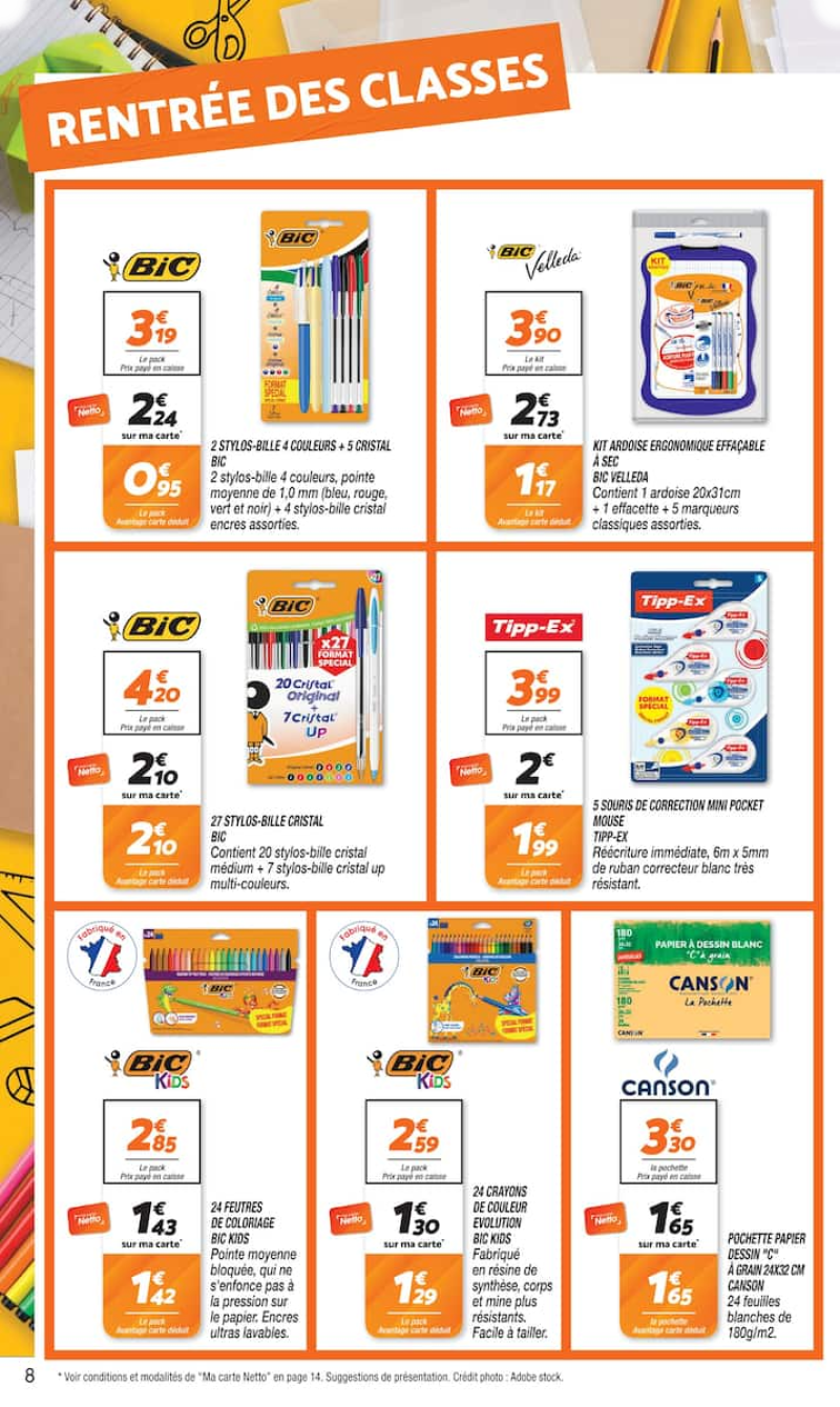 Netto catalogue du 25/08 au 01/09/2026 – page 8