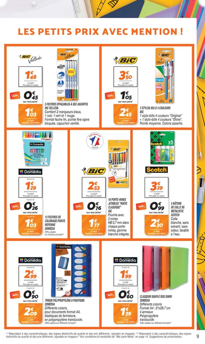 Netto catalogue du 25/08 au 01/09/2026 – page 9