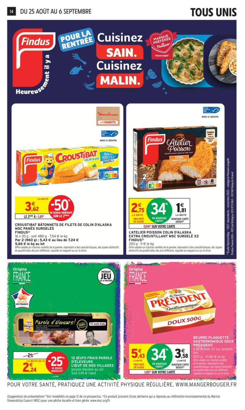 Intermarché Express catalogue du 25/08 au 07/09/2026 – page 14
