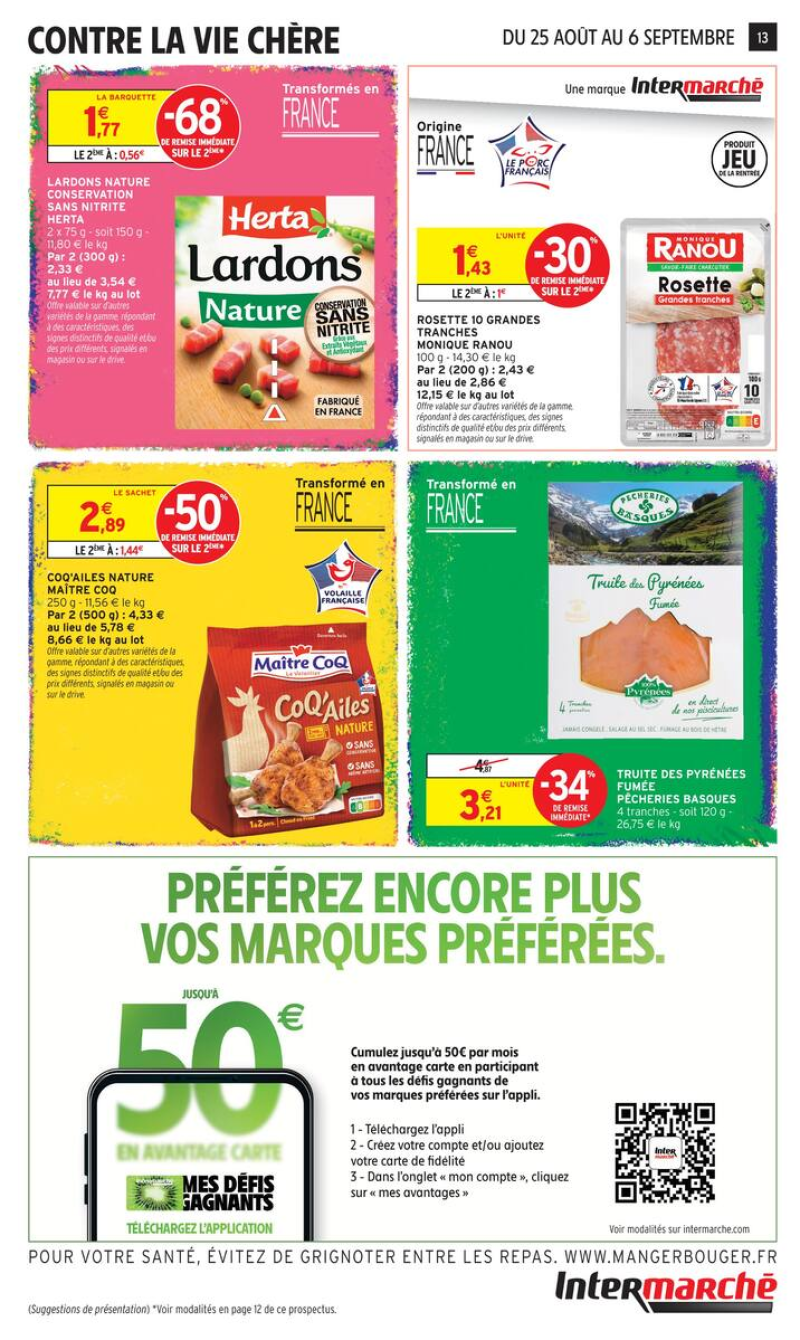 Intermarché Express catalogue du 25/08 au 07/09/2026 – page 13