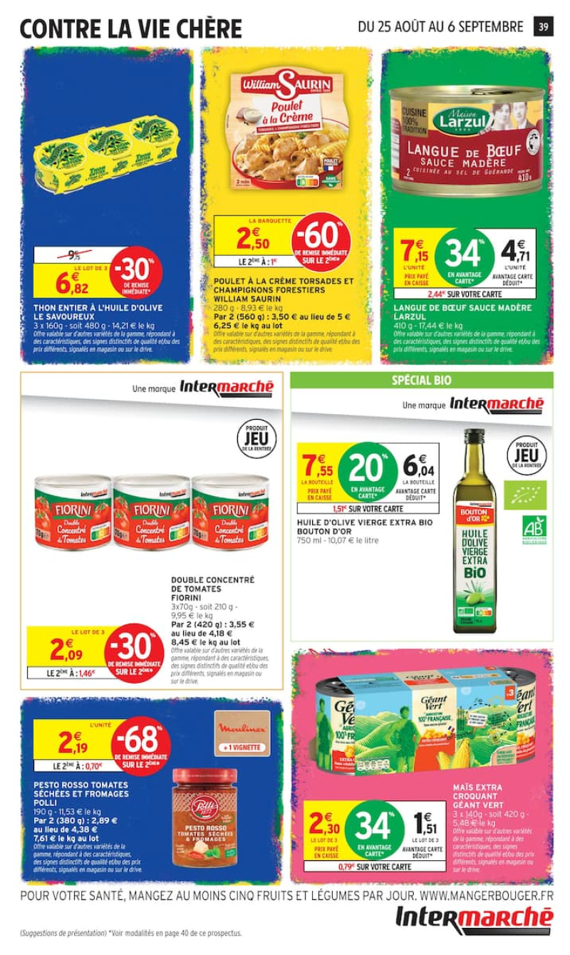 Intermarché Hyper catalogue du 25/08 au 07/09/2026 – page 39