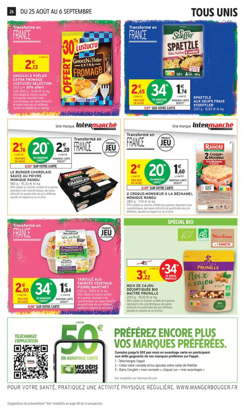 Intermarché Hyper catalogue du 25/08 au 07/09/2026 – page 26
