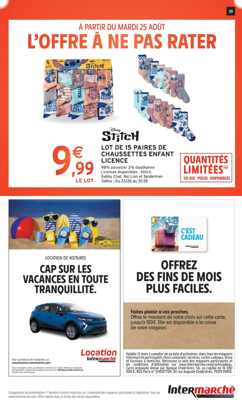 Intermarché Super catalogue du 25/08 au 07/09/2026 – page 39