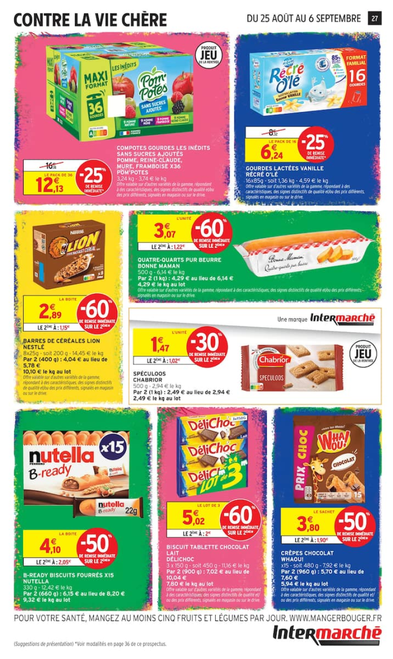 Intermarché Super catalogue du 25/08 au 07/09/2026 – page 27