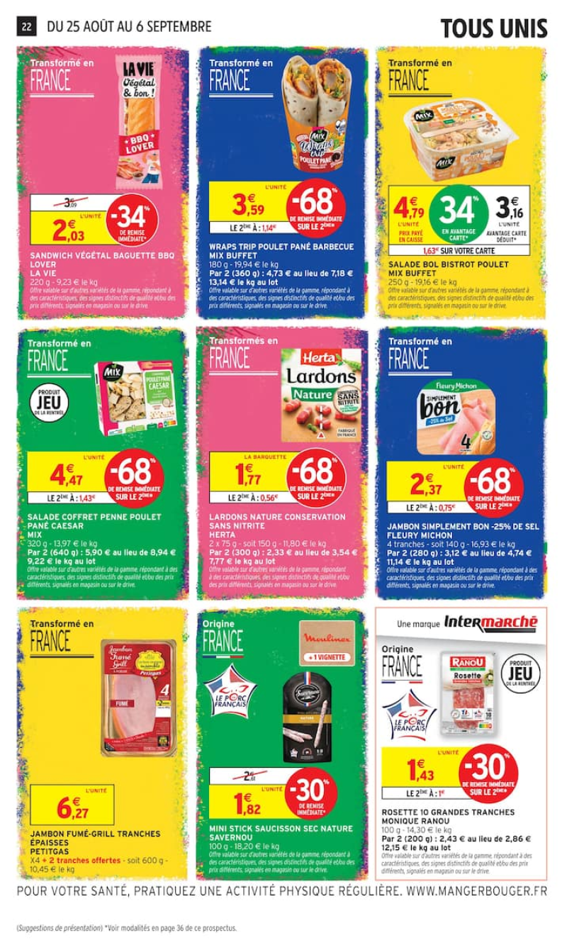 Intermarché Super catalogue du 25/08 au 07/09/2026 – page 22