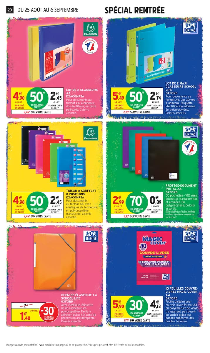 Intermarché Super catalogue du 25/08 au 07/09/2026 – page 20