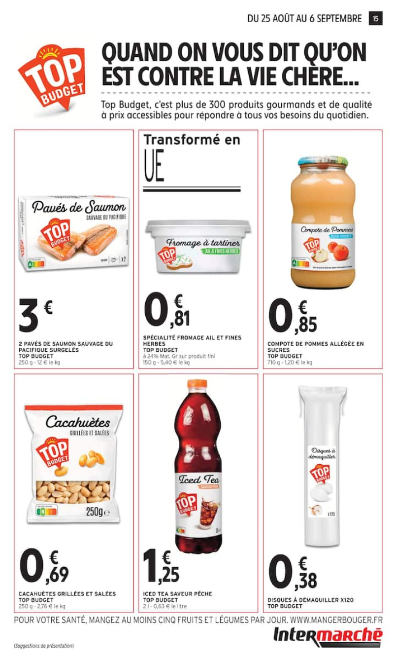Intermarché Super catalogue du 25/08 au 07/09/2026 – page 15
