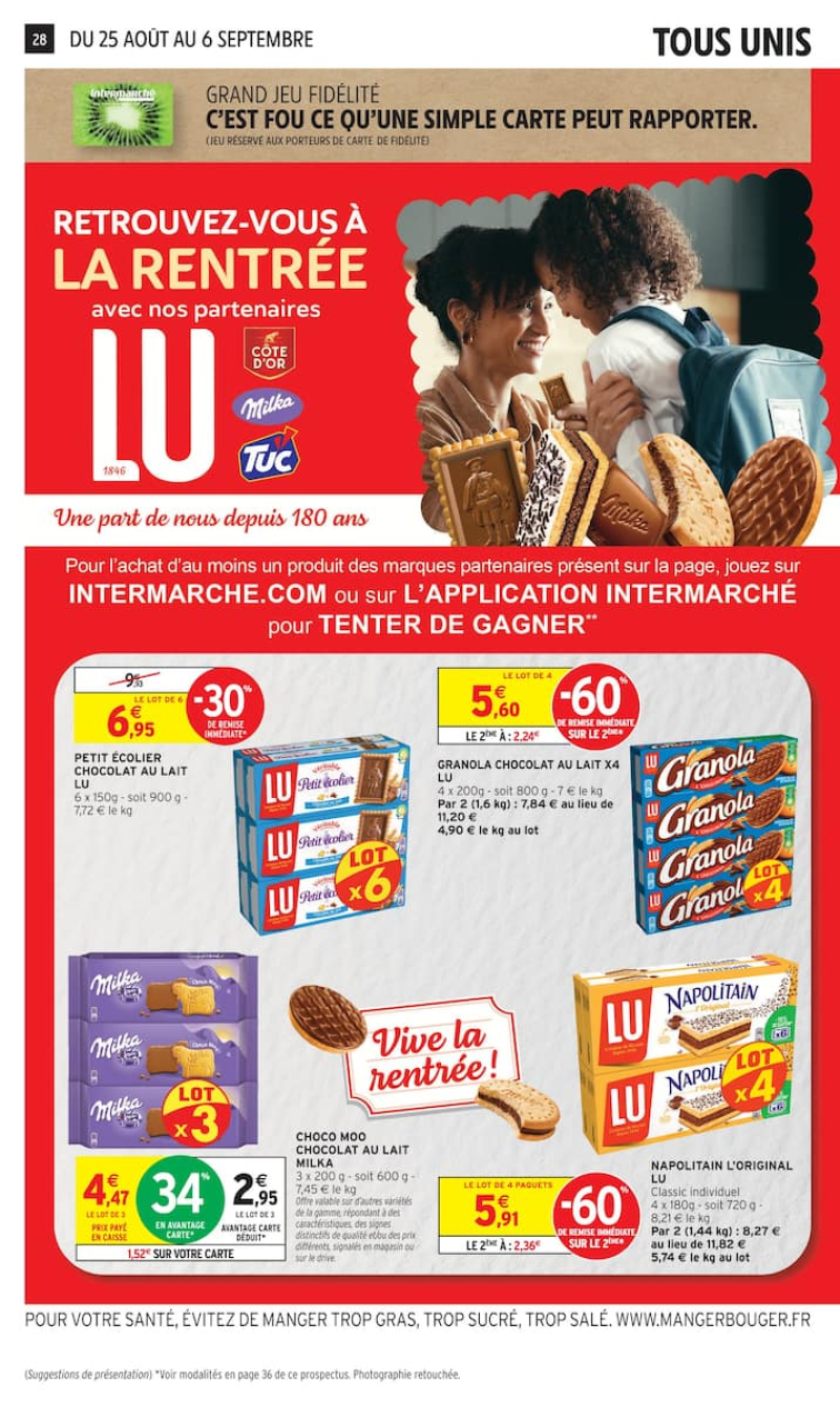 Intermarché Super catalogue du 25/08 au 07/09/2026 – page 28