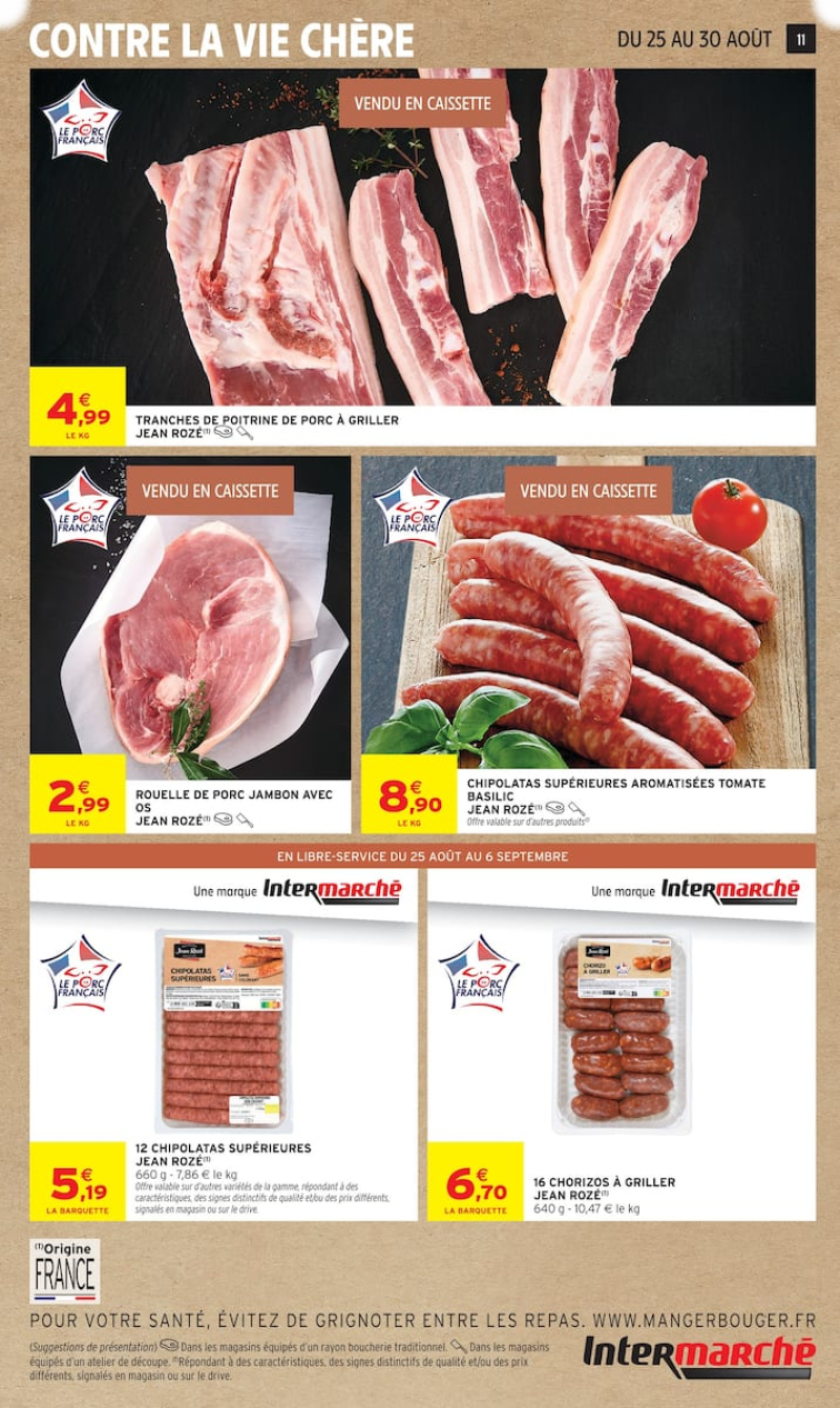Intermarché Super catalogue du 25/08 au 07/09/2026 – page 11
