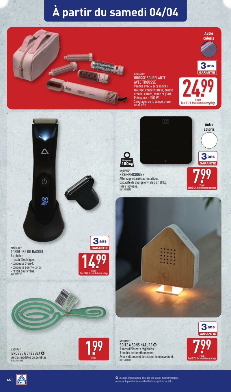 Aldi catalogue du 24/03 au 31/03/2026 – page 48