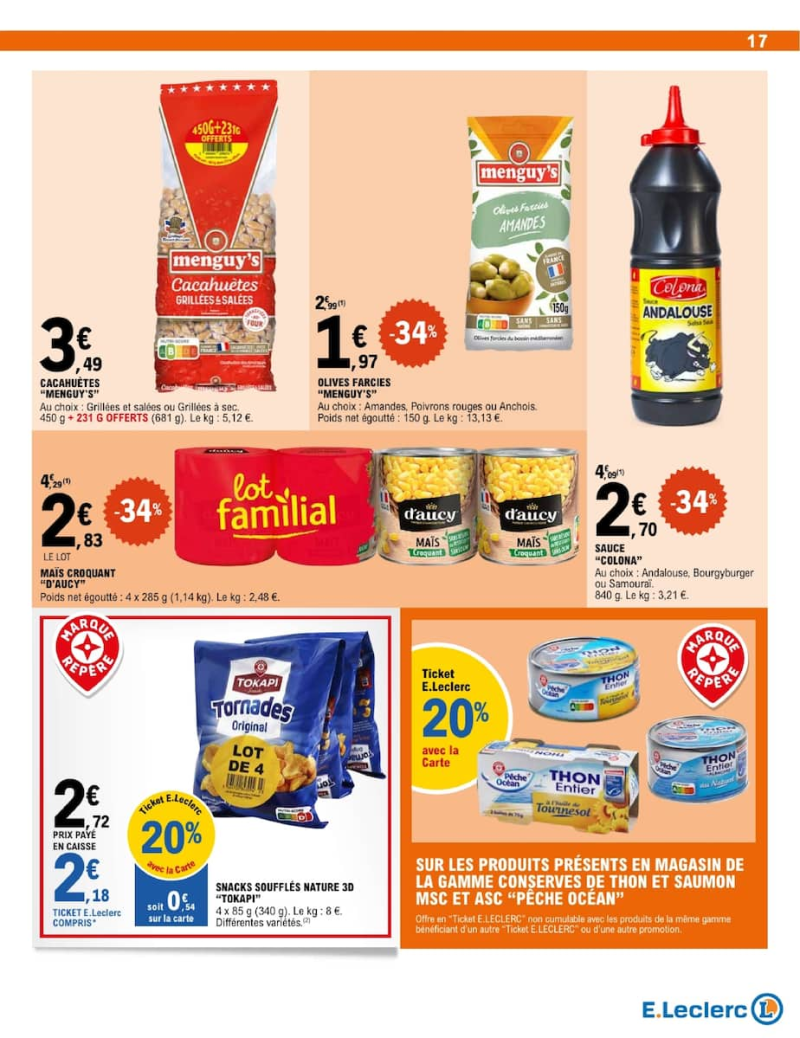 E.Leclerc catalogue du 11/08 au 24/08/2026 – page 17