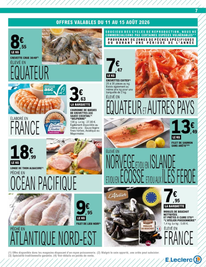 E.Leclerc catalogue du 11/08 au 24/08/2026 – page 7