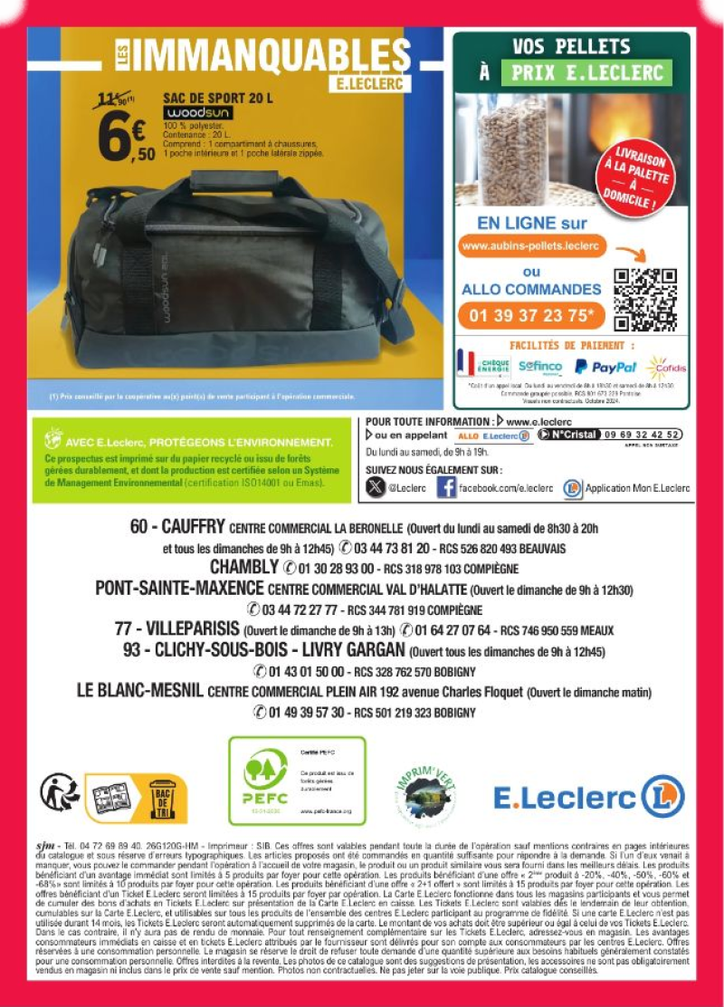 E.Leclerc catalogue du 25/08 au 06/09/2026 – page 40