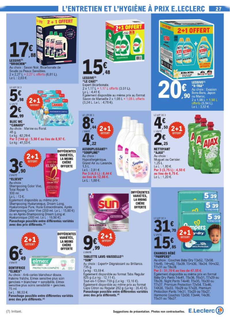 E.Leclerc catalogue du 25/08 au 06/09/2026 – page 27