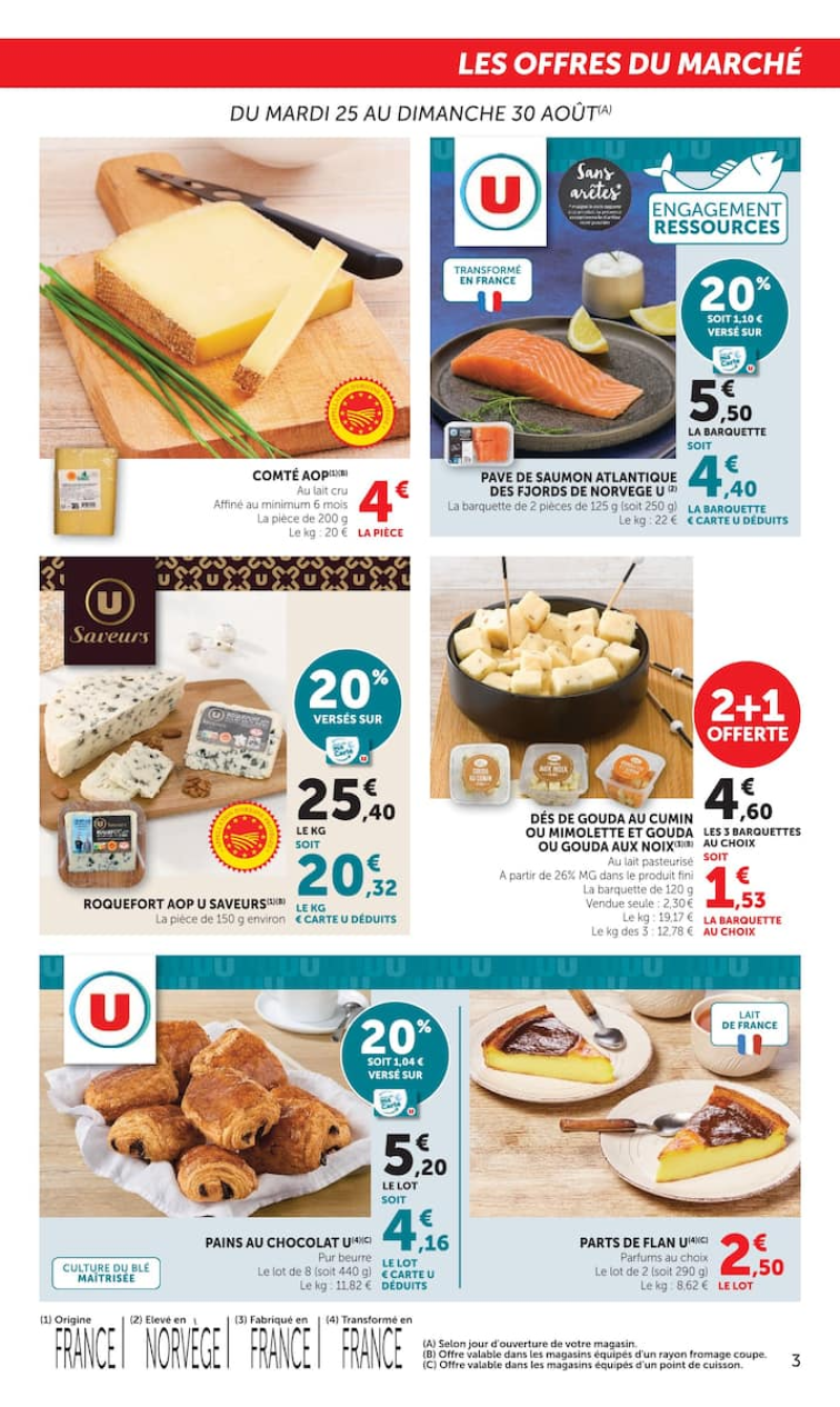U Express catalogue du 25/08 au 07/09/2026 – page 3