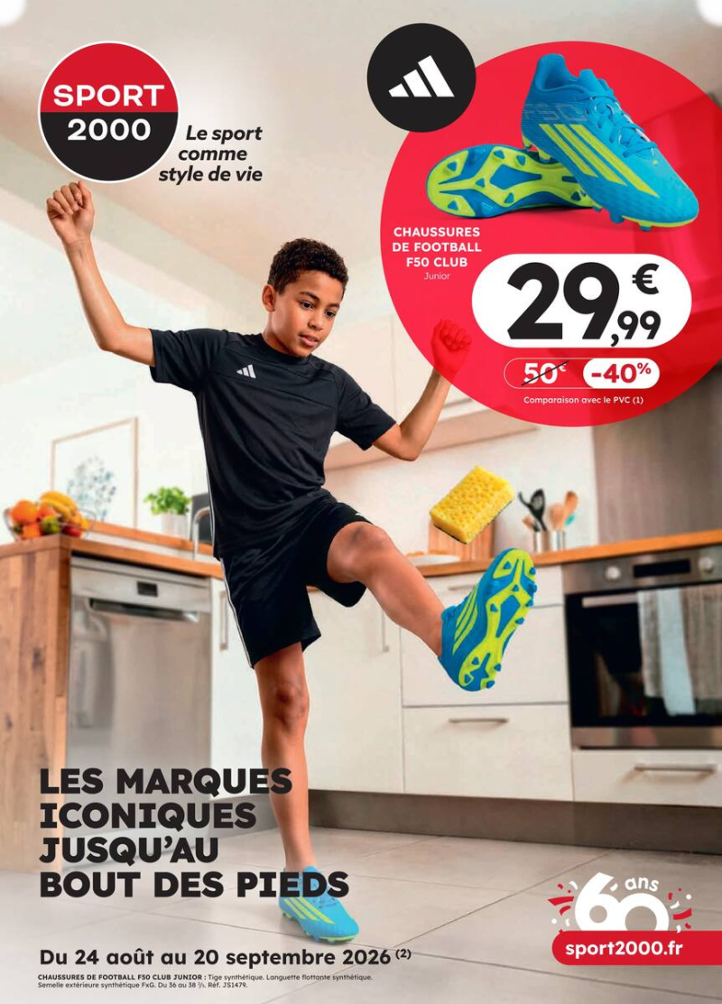 Sport 2000 catalogue du 24/08 au 21/09/2026 – page 1