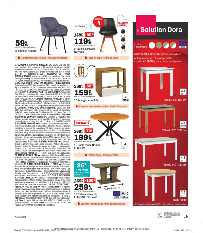 But catalogue du 24/08 au 02/09/2026 – page 9