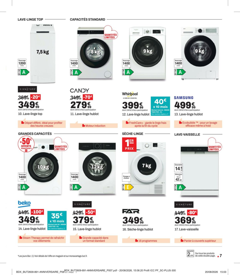 But catalogue du 24/08 au 02/09/2026 – page 7