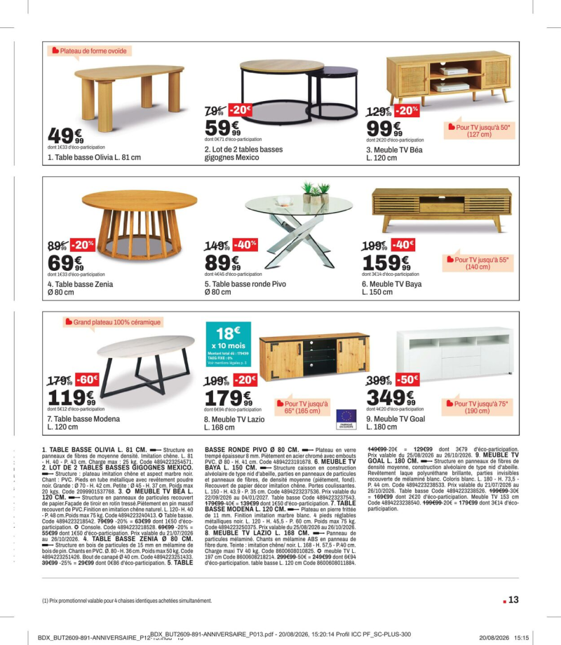 But catalogue du 24/08 au 02/09/2026 – page 13