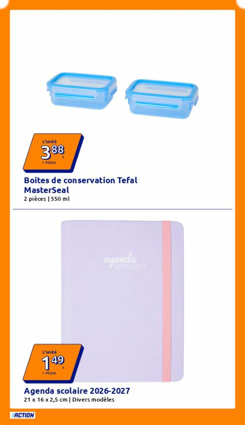 Action catalogue du 25/08 au 03/09/2026 – page 26