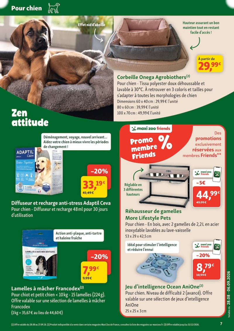 Maxi Zoo catalogue du 28/08 au 07/09/2026 – page 7