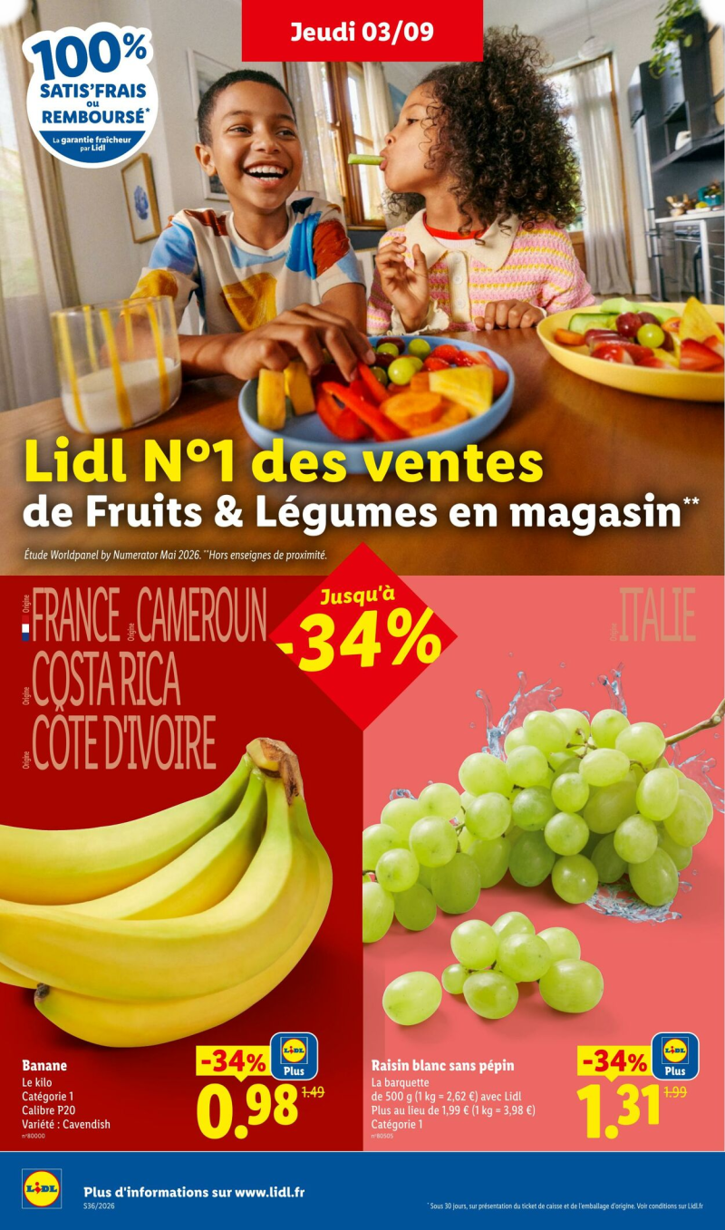 Lidl catalogue du 30/08 au 10/09/2026 – page 2